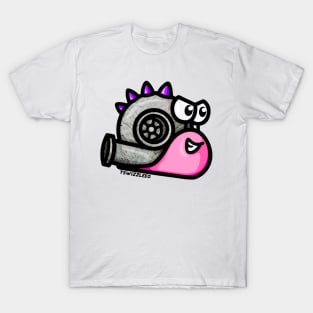 Turbo Snail - Turbosaurus (Pink & Purple T-Shirt